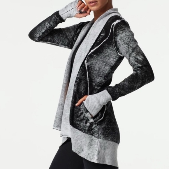 Blanc Noir Huntress Drape Cardigan Small - Picture 2 of 6